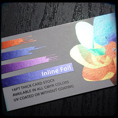 Foil Stamped Business Cards