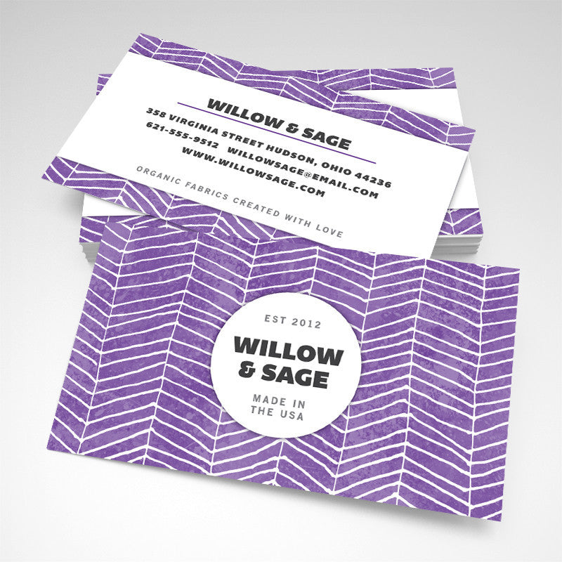 Fabric Salestore Business Card