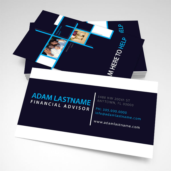 Financial Advisor Business Card