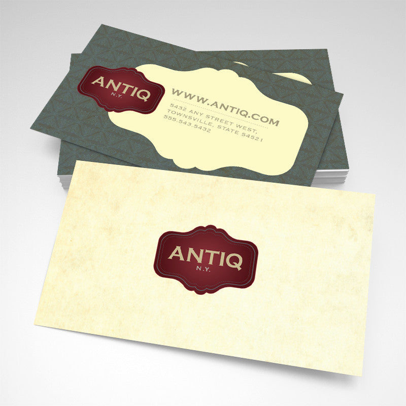 Antique Store / Consignment Business Card