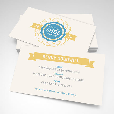 Shoe Company Business Card