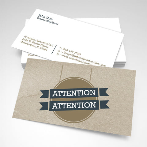 Graphics Designer (4) Business Card