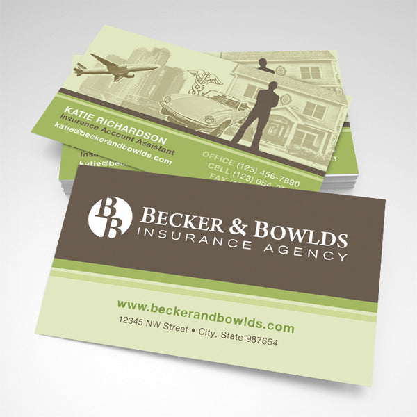 Insurance Agent Business Card