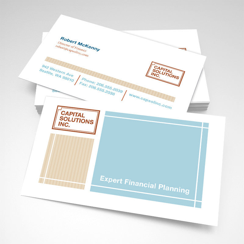 Financial Planning Business Card