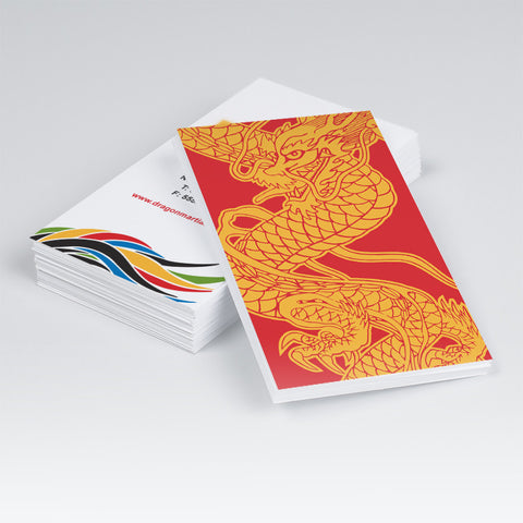 Dragon martial art Business Card