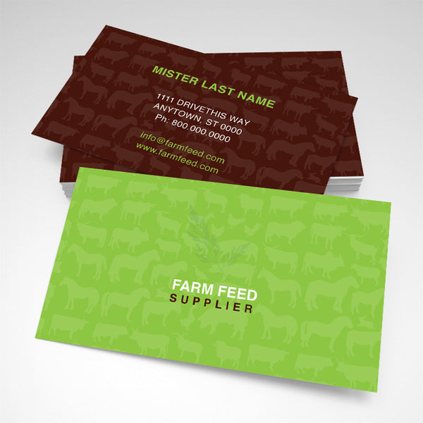 Suppliers Business Card