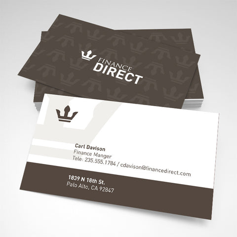 Financial Business Card