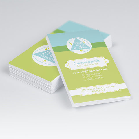 Nutritionist Business Card