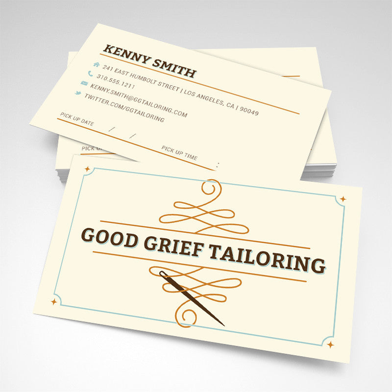 Tailoring Business Card