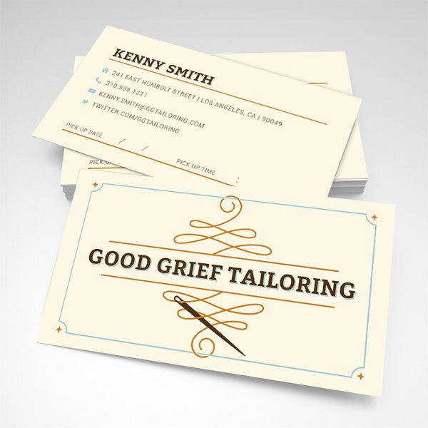 Tailoring Business Card