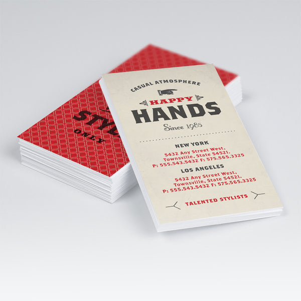 Happy Hands  Business Card