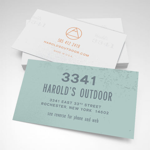 Outdoor Business Card