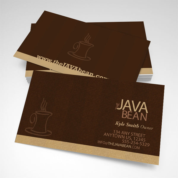 Java Bean Business Card