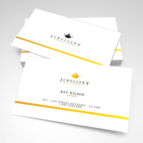 Jewellery Business Card