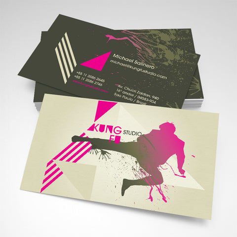 Kung Fu Business Card