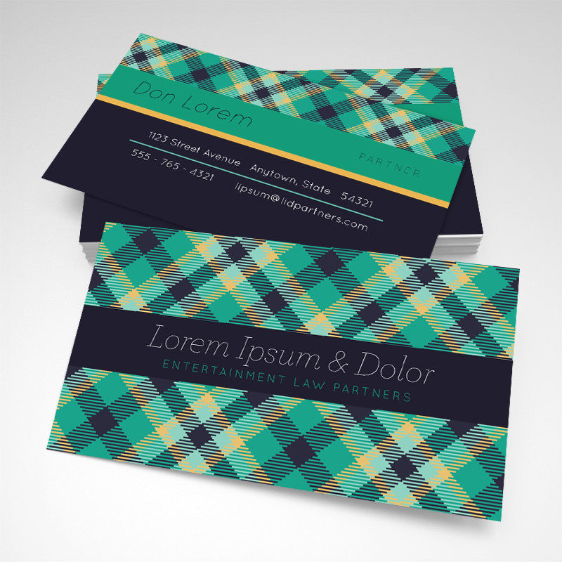 Law Partners  Business Card