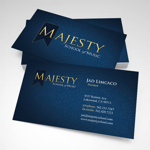 Majesty Business Card