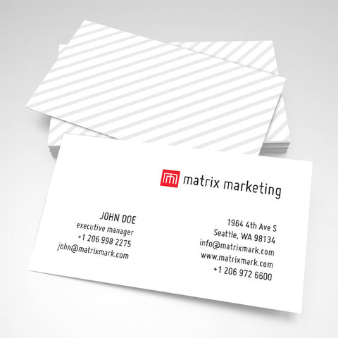 Matrix marketing Business Card