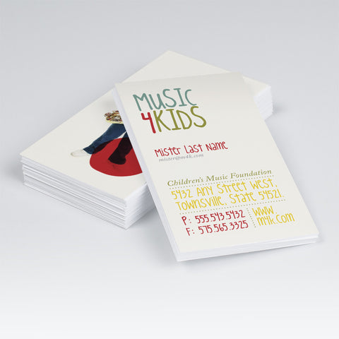 Music 4 kids 2 Business Card