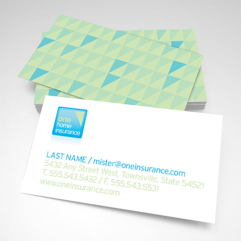 One insurance Business Card