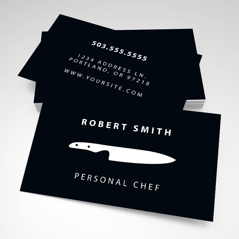 Personal Cook Business Card