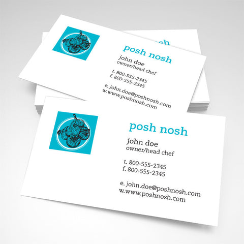 Posh nosh Business Card