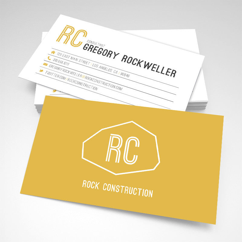 Constructors Business Card