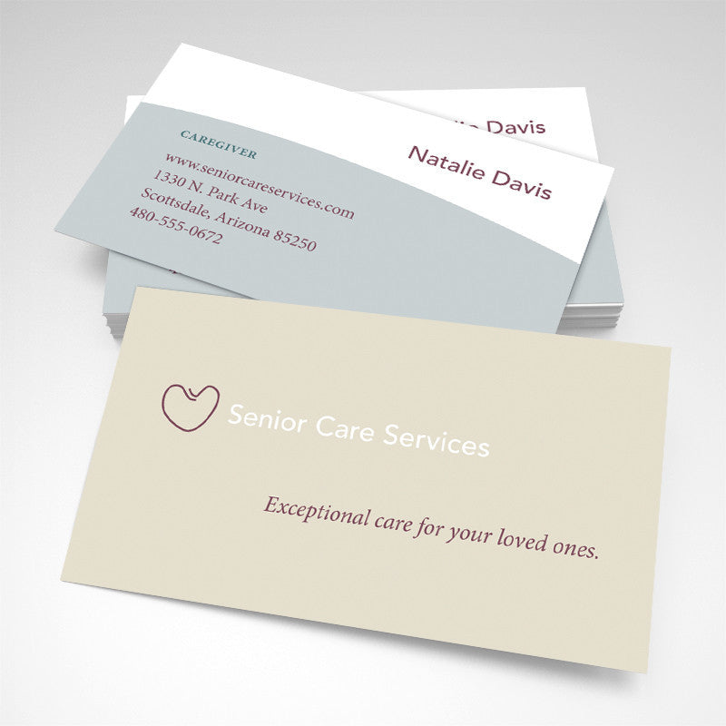 Care Giver Business Card