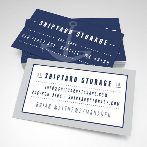 Shipyard Business Card