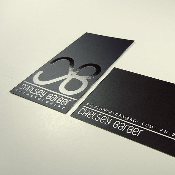 Silk Business Cards w/ Spot UV