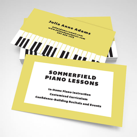 Instrument Classes Business Card