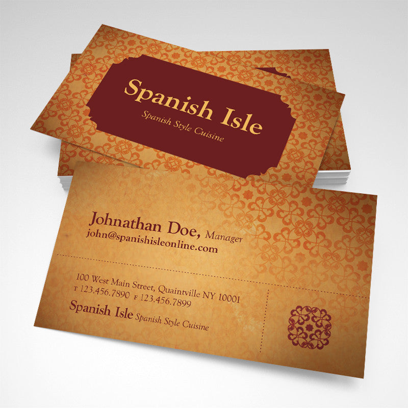 Stylish Cuisine Business Card