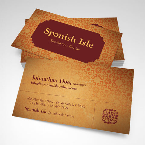 Stylish Cuisine Business Card