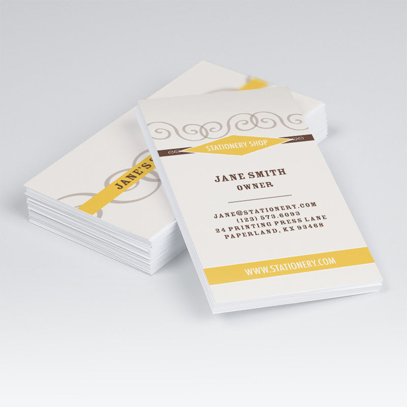 Stationery Shop Business Card