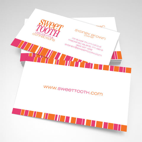 Confectionery Shop Business Card