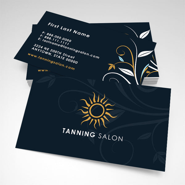 Tanning Salon Business Card