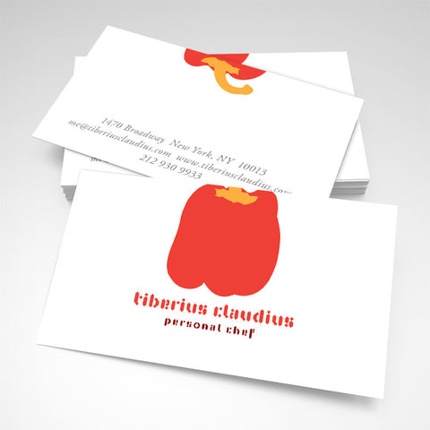 Personal Chef Business Card