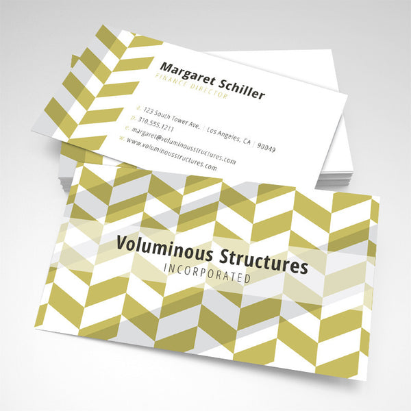 Finance Director Business Card