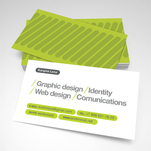 Web Developer 2 Business Card